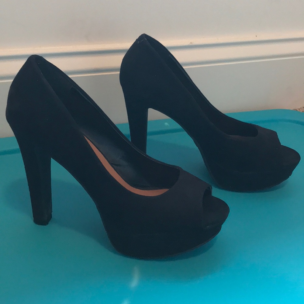 Candies peep toe wedge heel